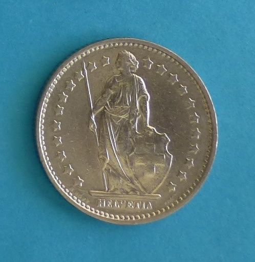 Tutti le monete: 1 Franken 1968 – Usato da Niederglatt ZH venduto da Viktor1949 1