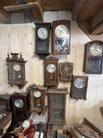 Wanduhr Konvolut div.Modelle Holz gebraucht Zustand