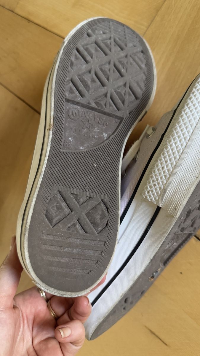 Converse Scarpe da uomo: All Star Converse Farbe Flieder Gr. 42 eher 43 – Usato da Zürich venduto da NorinaAurora 5