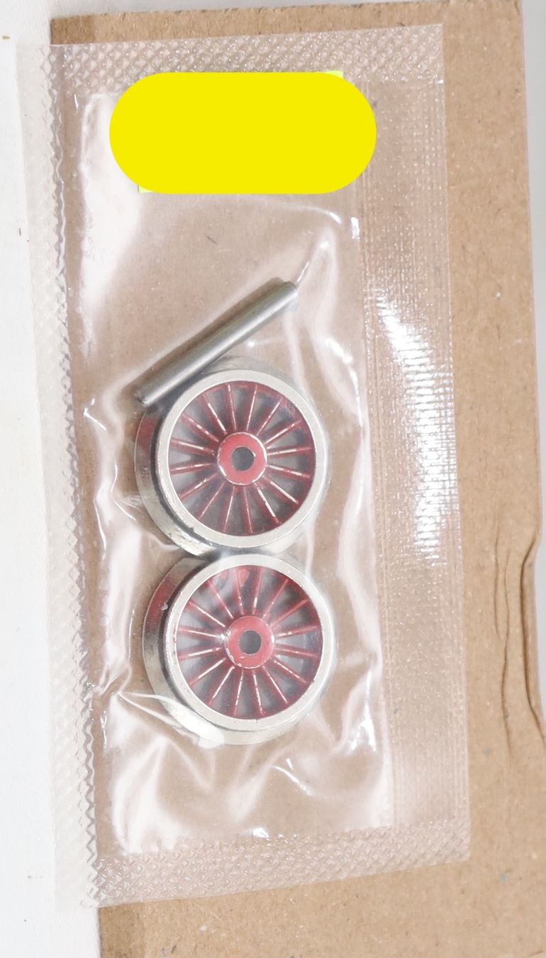 Modellini di ferrovie: MÄRKLIN DAMPFLOKSPEICHENRÄDER SPUR H0 SIEHE DURCHMESSER – Nuovo e nell'imballaggio originale da Ipsach venduto da locky55