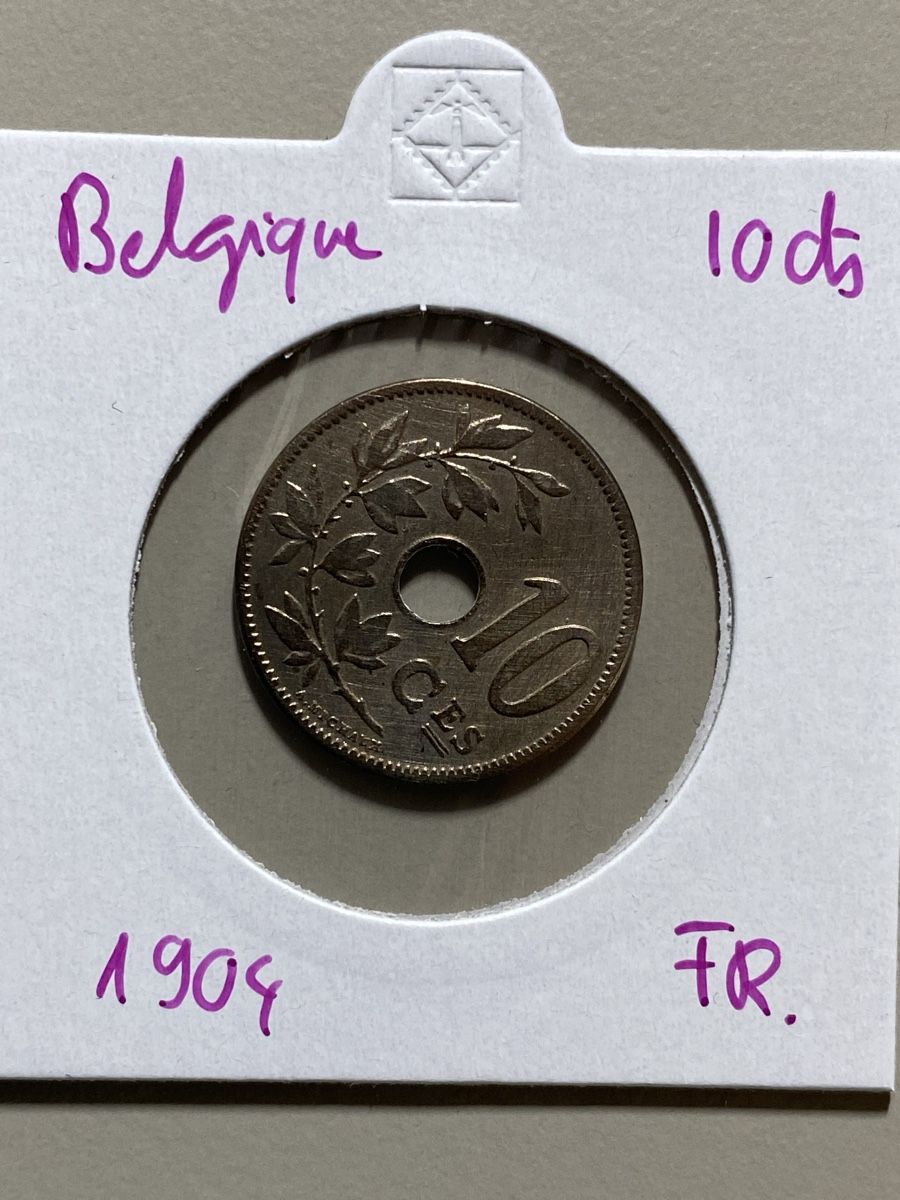 Tutti le monete: Belgique - 10 centimes - 1904 - Français  – Usato da Payerne venduto da Mike1682