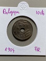 Belgique - 10 centimes - 1904 - Français 