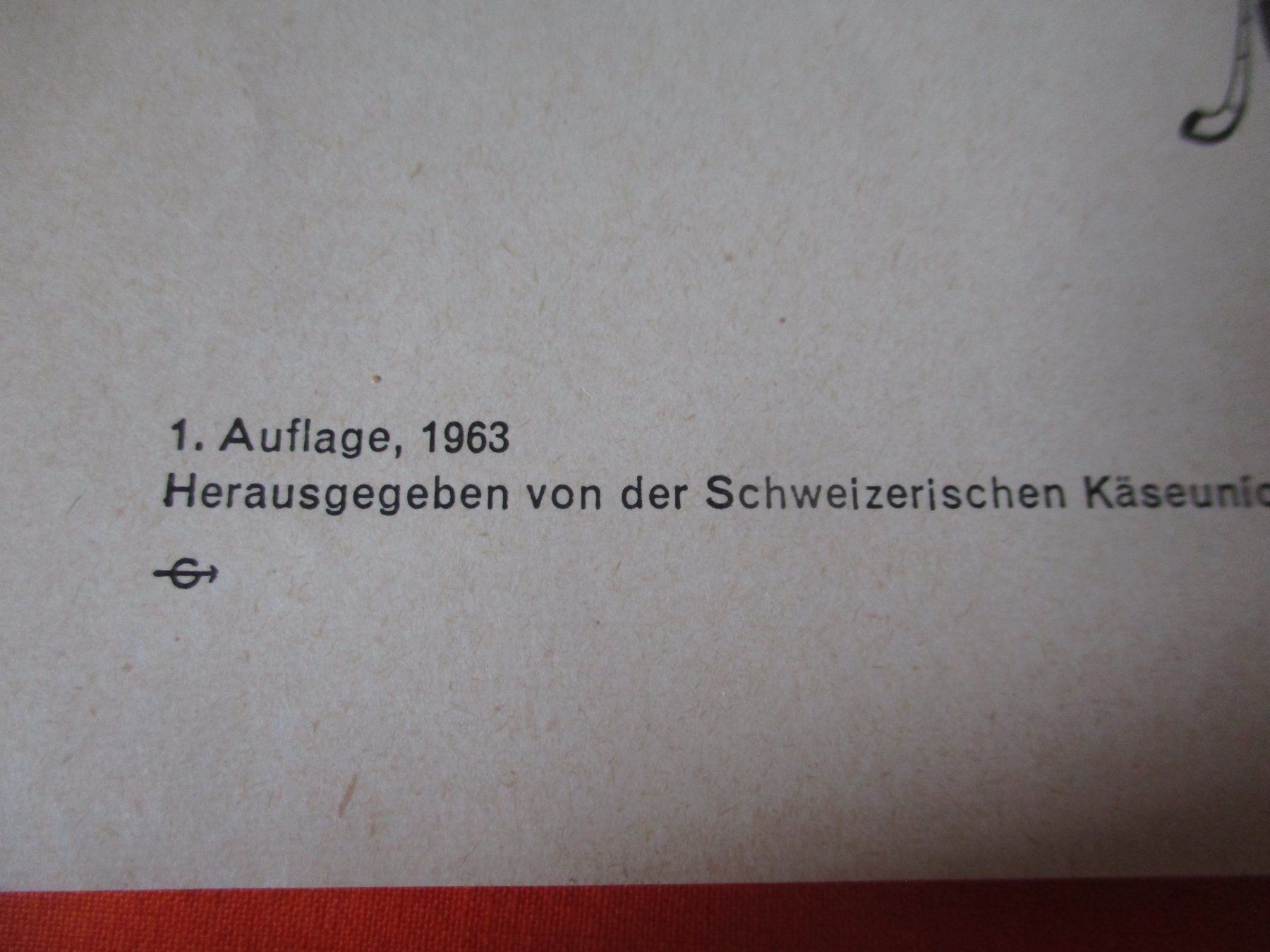 Zeitschriften & Magazine: Kochheft 1963, Schweizer Käserezepte – Gebraucht aus Birsfelden von alles-muss-raus 1