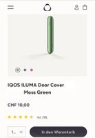 IQOS ILUMA Klappen-Cover -50% Rabatt NEU & OVP Moss Green