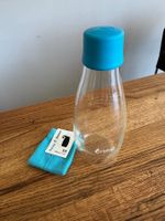 Smoothiflasche Glas mit Schutzhülle