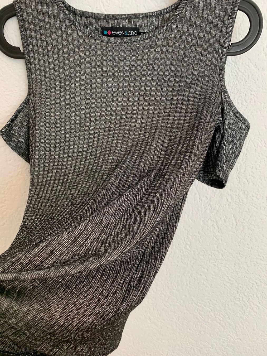 Tops: Even & Odd Glitzer Shirt Silber Gr. S – Gebraucht aus Fislisbach von KolibriSecondhand 5