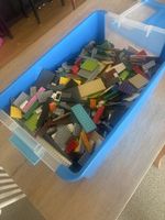 Lego Bricks Storage Bin Mixed Parts Used