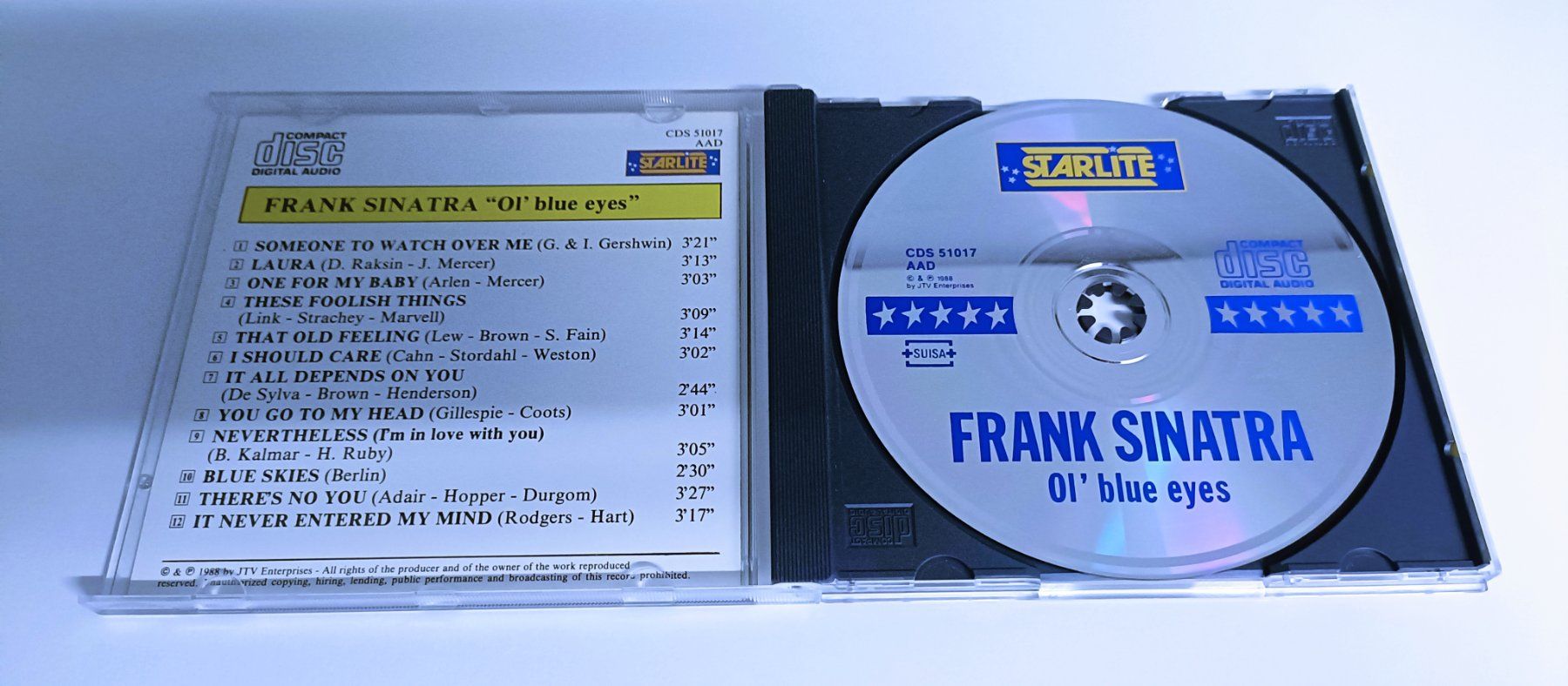 CD: Frank Sinatra - Ol' Blue Eyes | CD - R3 – Usato da Köniz venduto da Listeningthings 1
