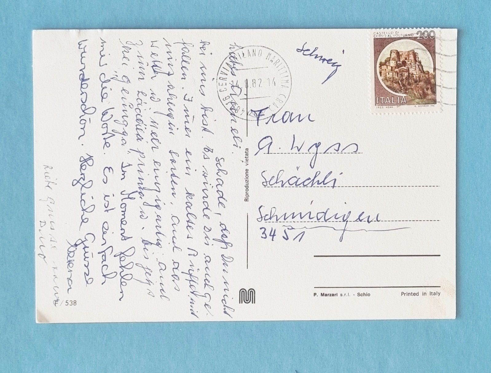 Cartes postales: Jäger Latein........ – D'occasion à Rothrist par RROENK 1