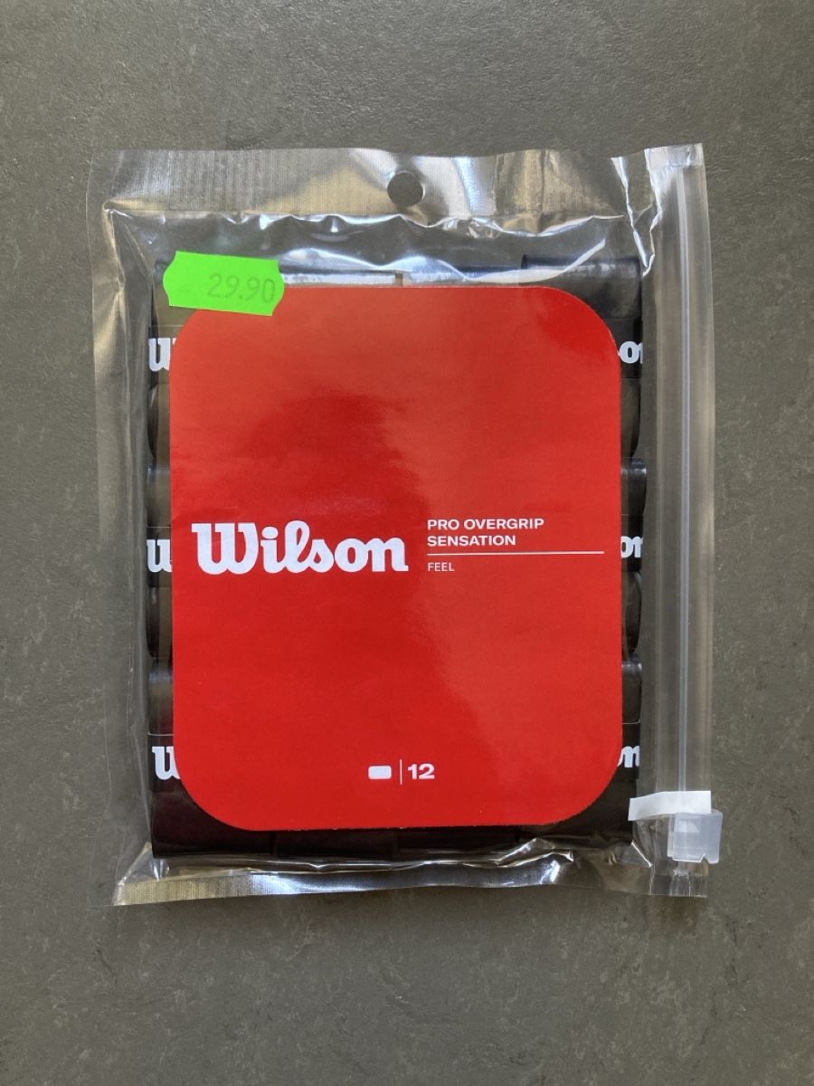 Wilson Racchette: Wilson Pro Overgrip Sensation Feel – Nuovo e nell'imballaggio originale da Zürich venduto da Mr.Panenka
