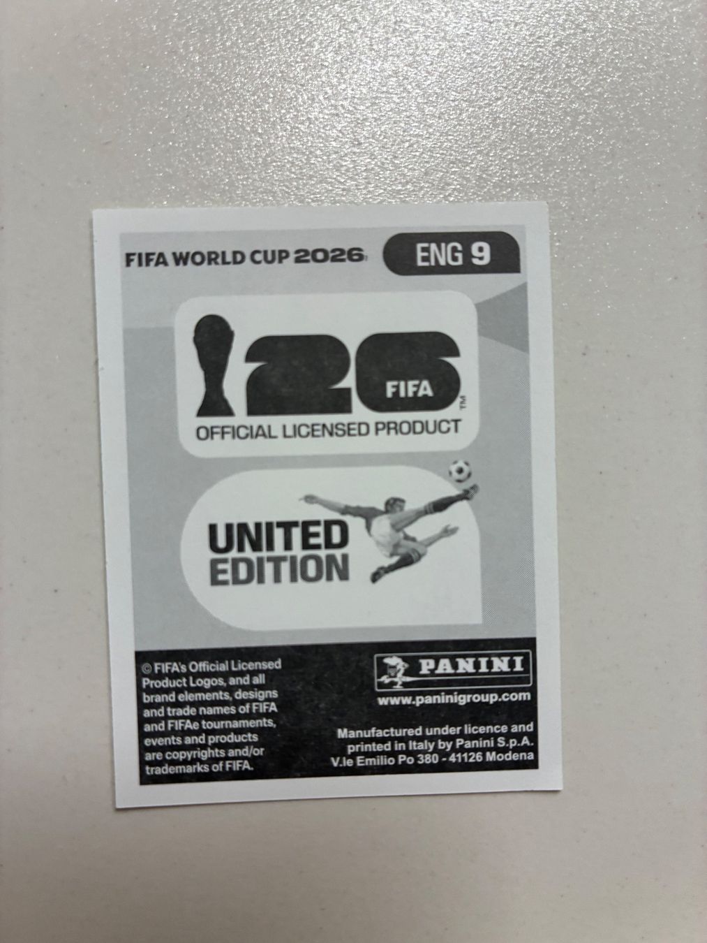 Panini Carte collezionabili: Panini WM 2026 Mexiko Sticker - ENG9 – Nuovo (secondo la descrizione) da Basel venduto da yac_h5js 1