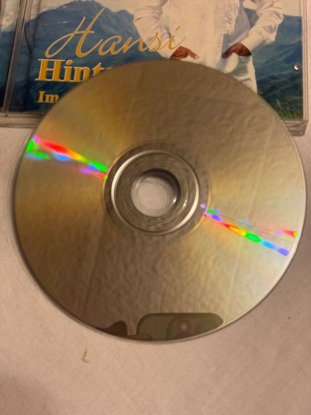 CDs: CD Hansi Hinterseer "Im siebten Himmel" – Gebraucht aus la Chaux-de-Fonds von Lampe 4