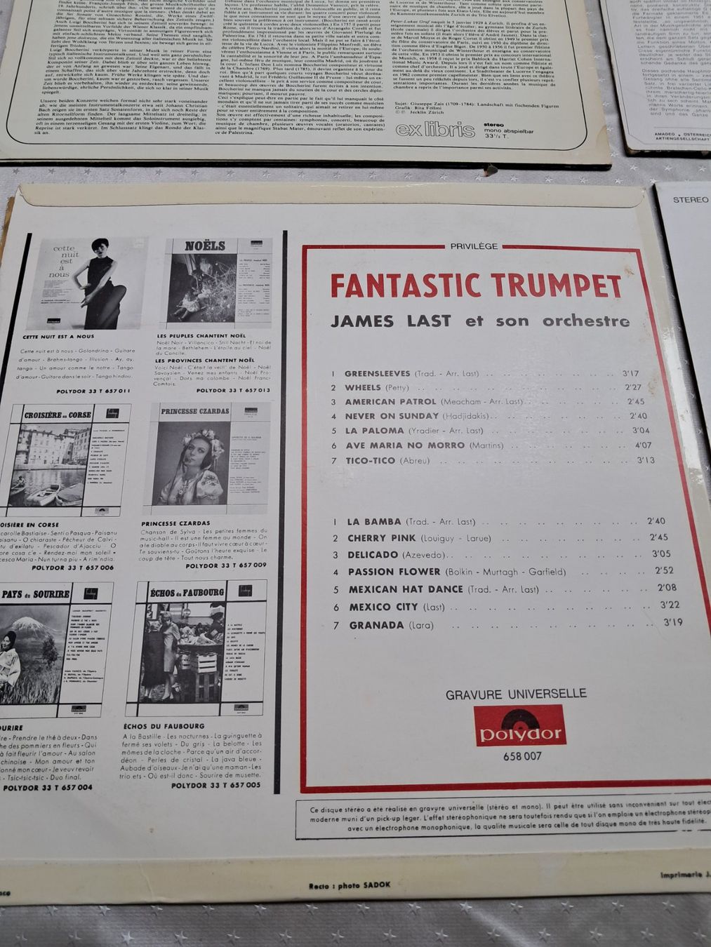 Dischi in vinile: Vinyles musique classique – Usato da moutier venduto da Dupont50 7