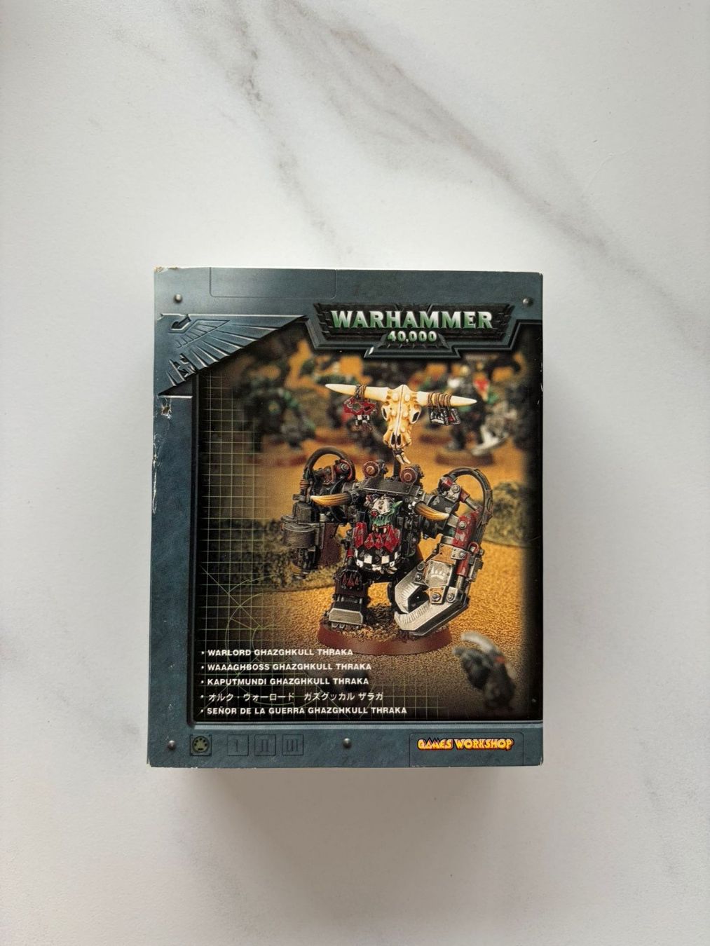 Kit di modellismo & Modellini statici: Warhammer 40000 Orks Ghazghkull Thraka – Usato da Pratteln venduto da Valleus