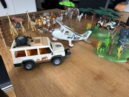 Grosses Playmobil Afrika Safari Set mit vielen Tieren