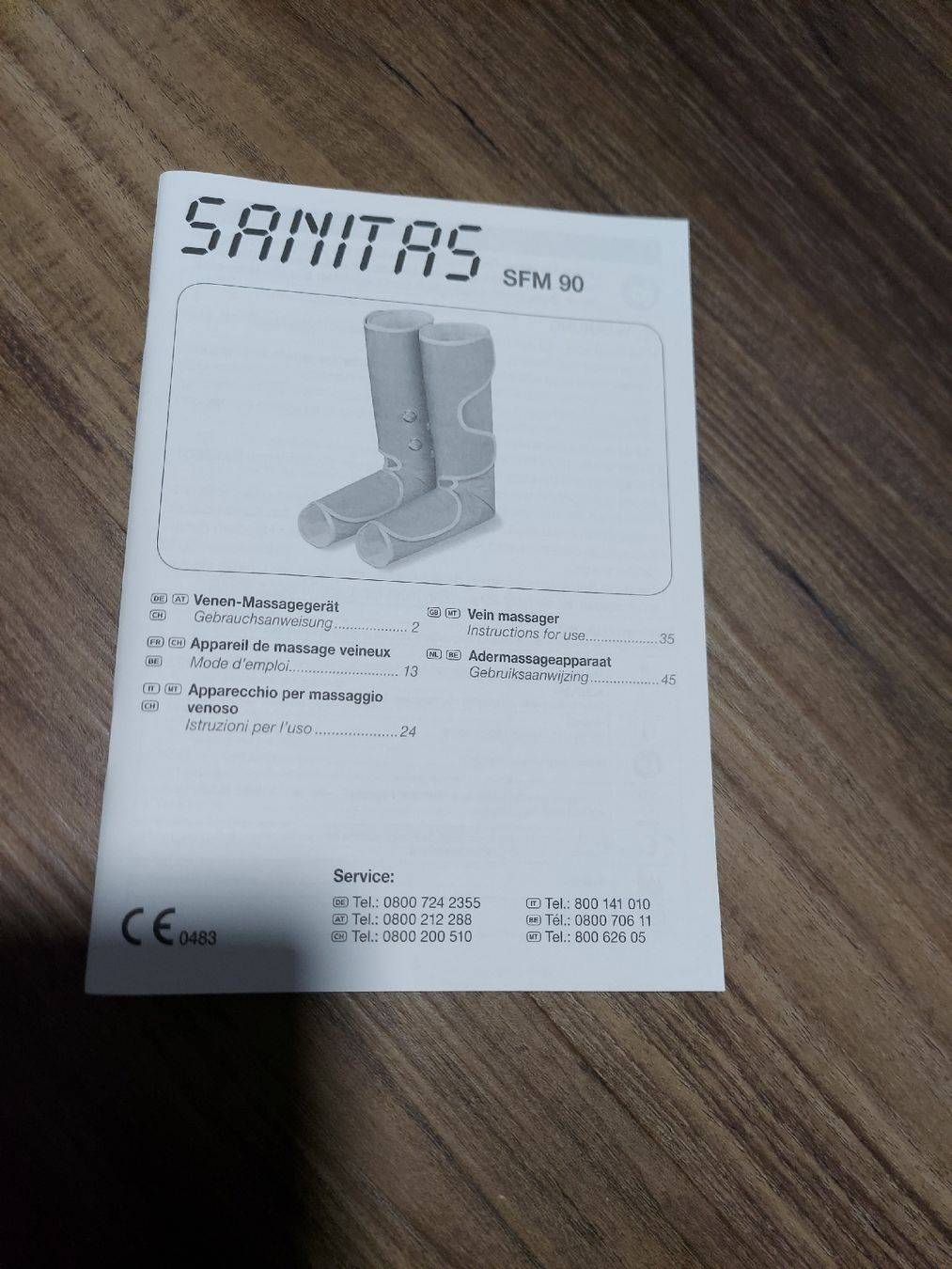 Massagegeräte: Sanitas Venen-Massagegerät SFM 90 – Gebraucht aus Altishofen von tammy05 1