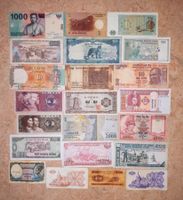 Lot Banknoten Asien diverse