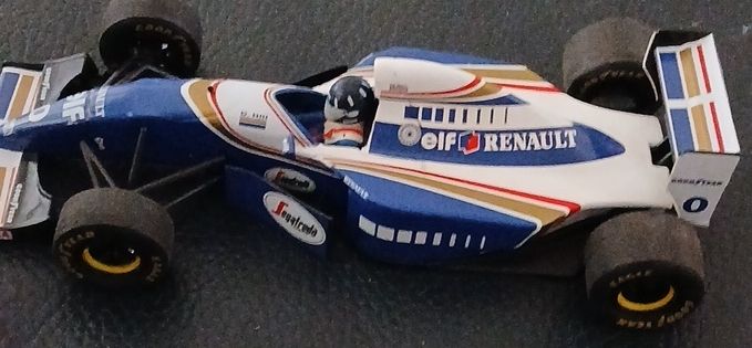 Onyx Modellini d'auto: Williams Renault F1 FW 16 – Usato da Zug venduto da Ow66