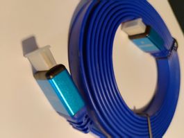 3meter HDMI zu HDMI Kabel, Blau