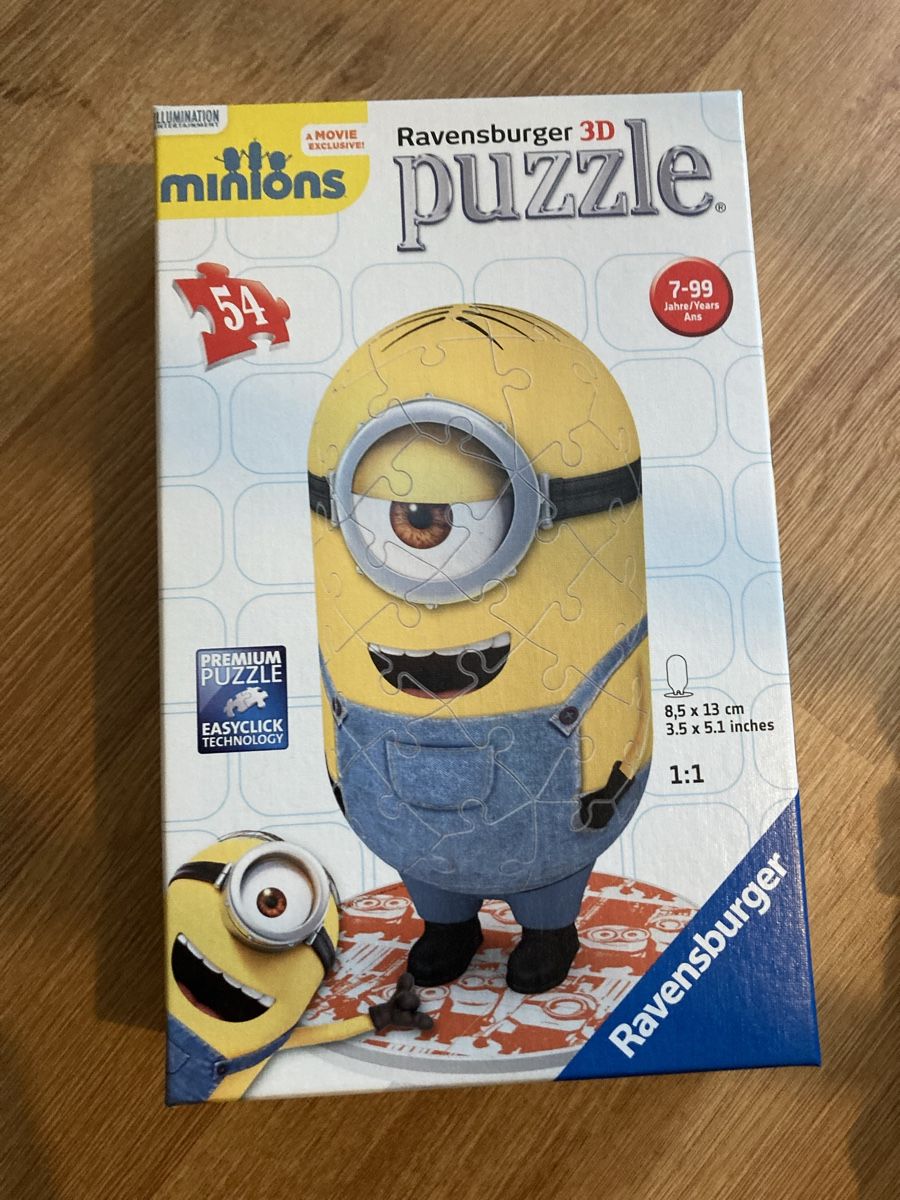 Puzzles: Minions Puzzle 3D – Gebraucht aus Emmenbrücke von JJ_89