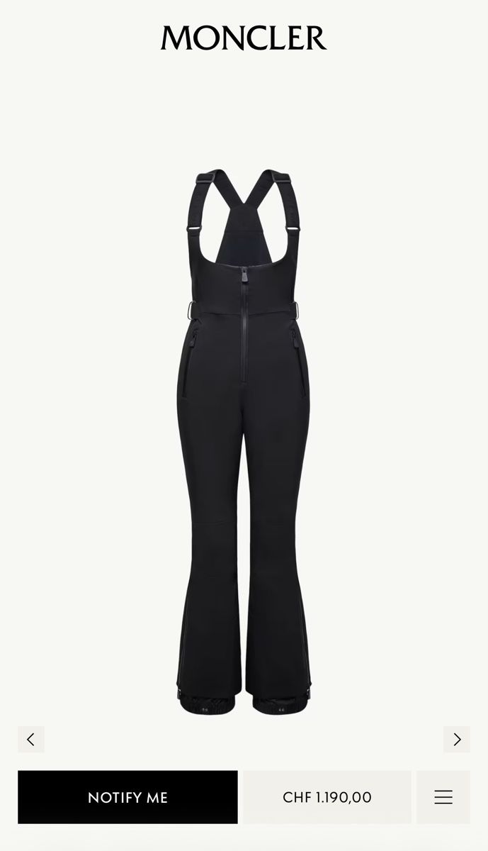 Sci: Moncler Ski Pants  – Nuovo (secondo la descrizione) da Engelburg venduto da Galena92