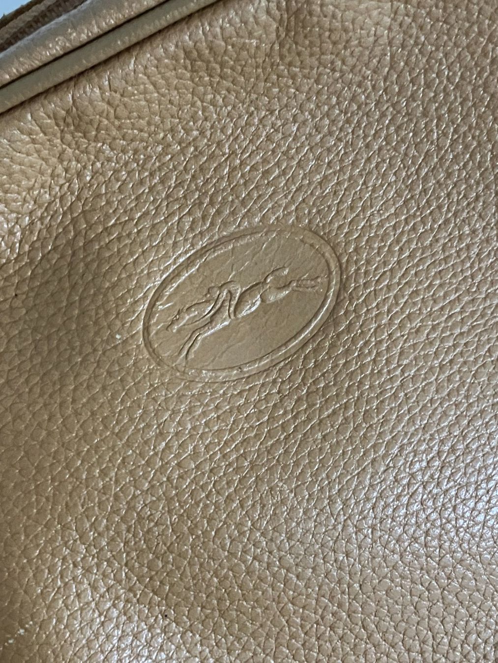 Longchamp Borse da donna: LONGCHAMP Ledertasche beige – Usato da Winterthur venduto da Frau_Schwalbe 5