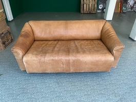 Vintage DS-47 Ledersofa aus Bullenleder von de Sede, 1970er