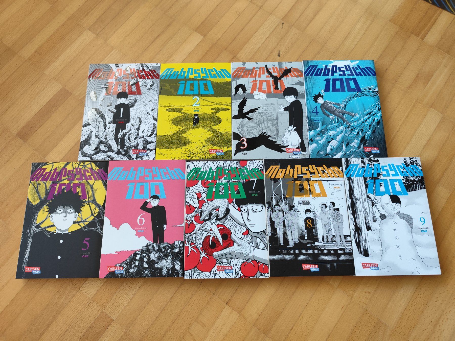 BD: Mob Psycho 100 1-9 / Carlsen Manga – Neuf (Voir description) à Zofingen par Debohli