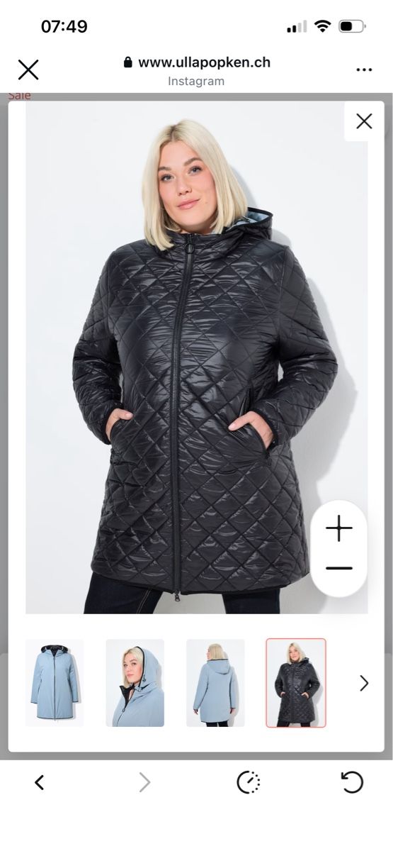 Ulla Popken Giacche: Coole Wende-Jacke – Nuovo (secondo la descrizione) da Beinwil am See venduto da Burli3 3