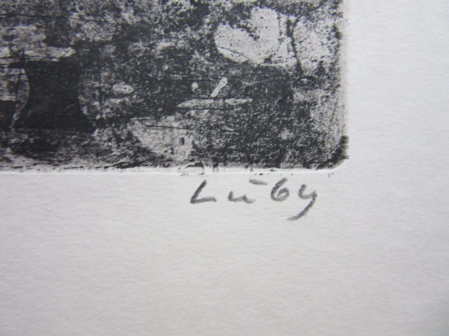 Grafiken & Lithographien: LÜBY  LITHOGRAPHIE SIGNIERT – Gebraucht aus Gersau von kunst-online 2