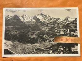 Alte Ansichtskarte Interlaken/Jungfrau Region, Top Zustand!