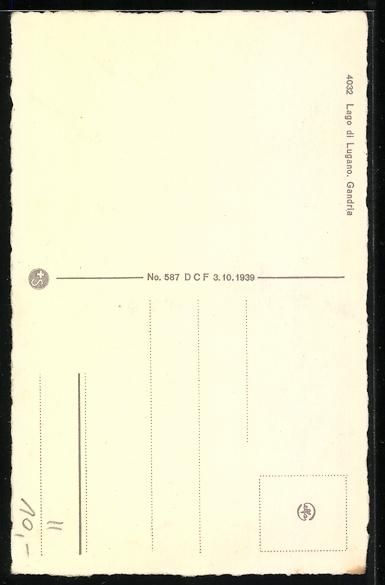 Cartes postales: Gandria /Lago di Lugano, Kleine Anlegest – D'occasion à Berlin par bartko-reher 1