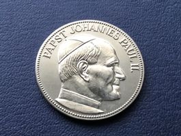 Medaille Silber Vatikan,Papst JOHANNES Paul II (silber 900er