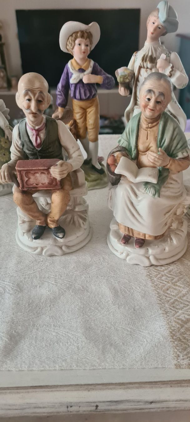Statuette: Figuren aus Keramik – Usato da Schlieren venduto da Noni19 1