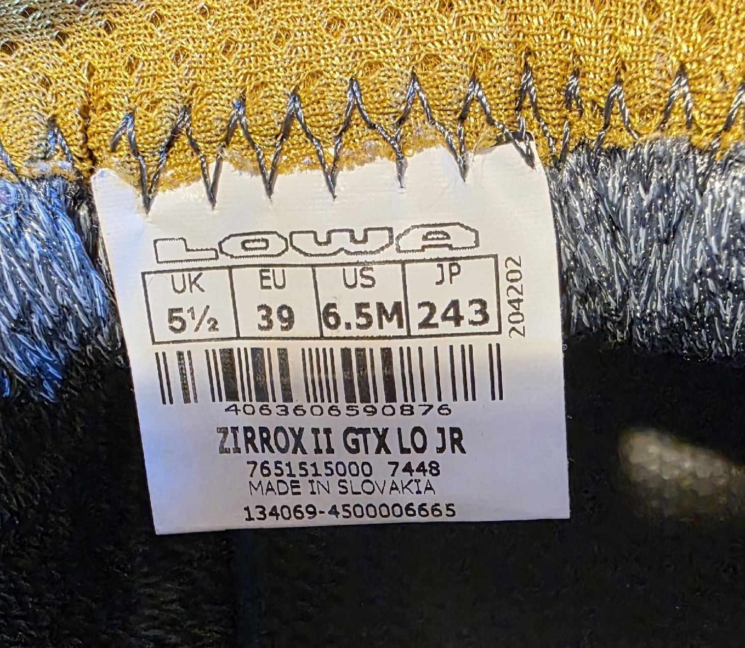 Lowa Scarpe per ragazzi: Lowa Trekkingschuh 39 – Usato da Männedorf venduto da thoemsi80 3