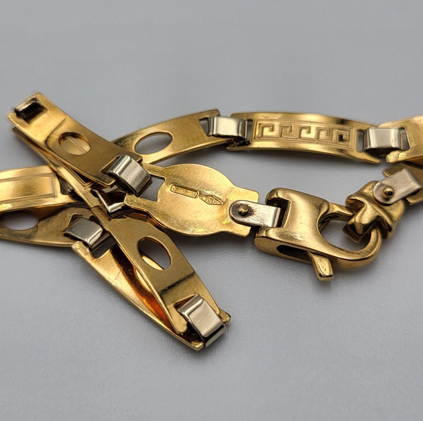 Bracciali & Braccialetti: 18 karat 750 Bicolor Gold Armband – Usato da Wald ZH venduto da Aniade