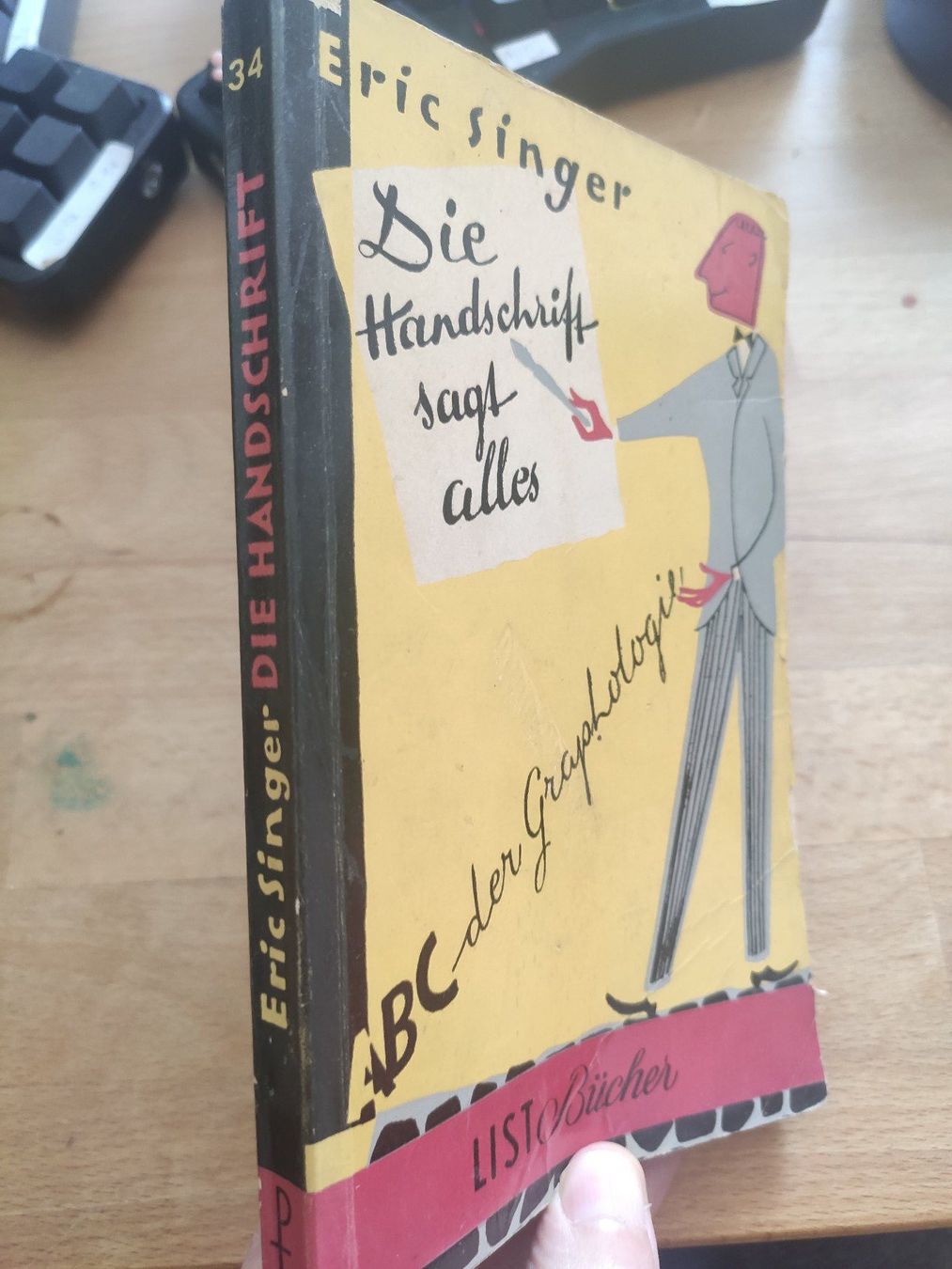 Libri: Die Handschrift sagt alles, Eric Singer – Usato da Zürich venduto da typish 1