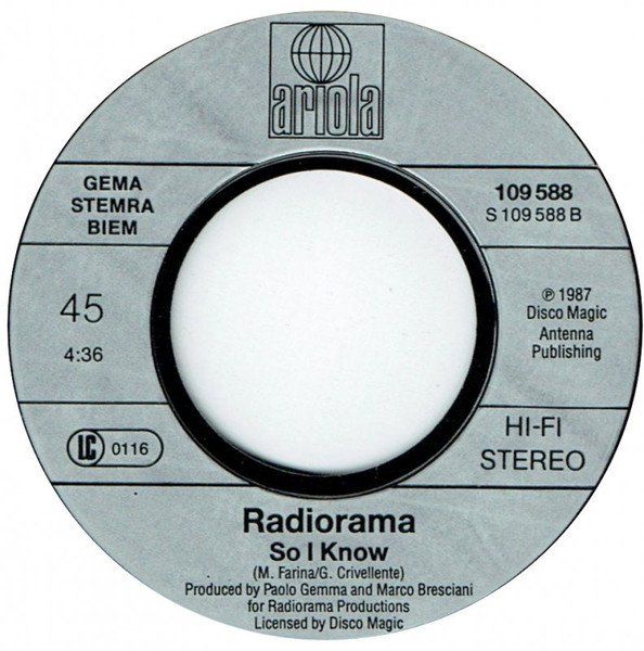 Schallplatten: Radiorama: Fire 7" – Gebraucht aus Steinhausen von Vilivinili 1