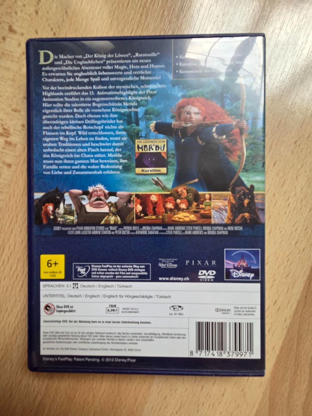 Tutti i DVDs: Merida - Legende der Highlands – Usato da Herznach venduto da koro02 1