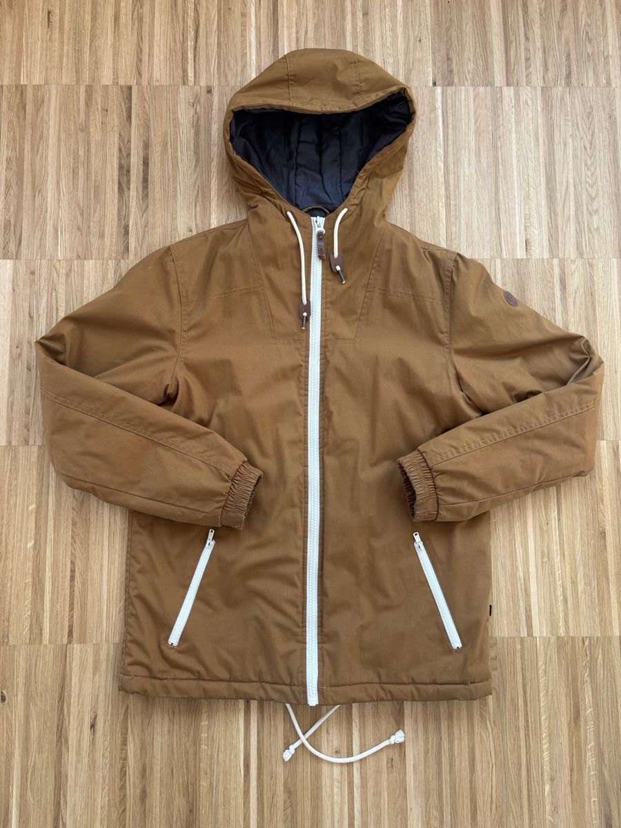Giacche: Solid Men's Jacket - Brown, Size M – Usato da Erlenbach ZH venduto da Ma.Pi