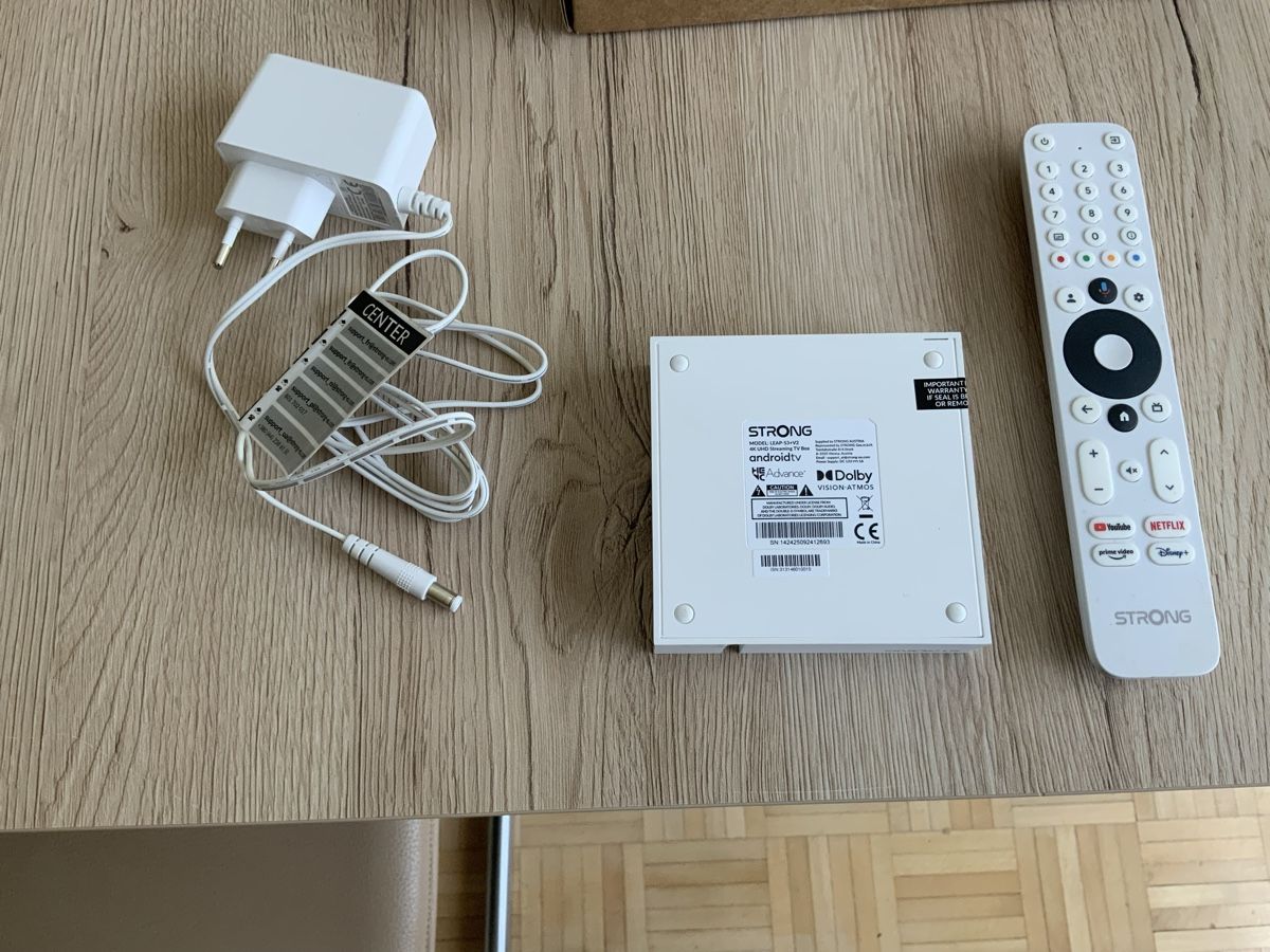 Receiver: Strong SRT202 Android TV Box mit Fernbedienung – Gebraucht aus Wil SG von sabine.heinrich 1