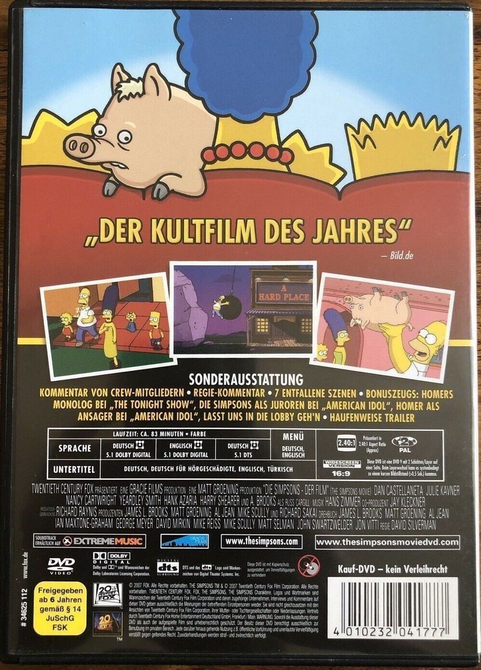 Alle DVDs: Die Simpsons - Der Film DVD – Gebraucht aus Riehen von M.S.DVD 4
