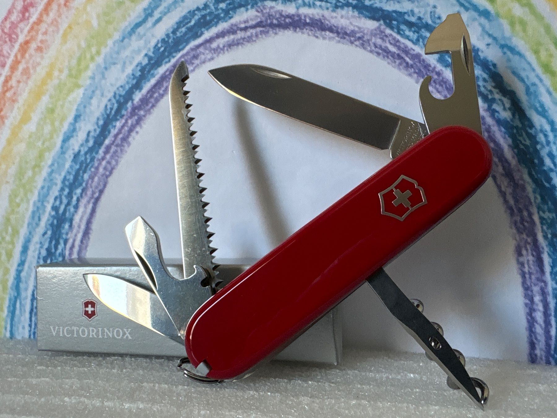 Victorinox Couteaux de poche: VICTORINOX - Camper - Sackmesser – D'occasion à Andwil SG par Rainboli