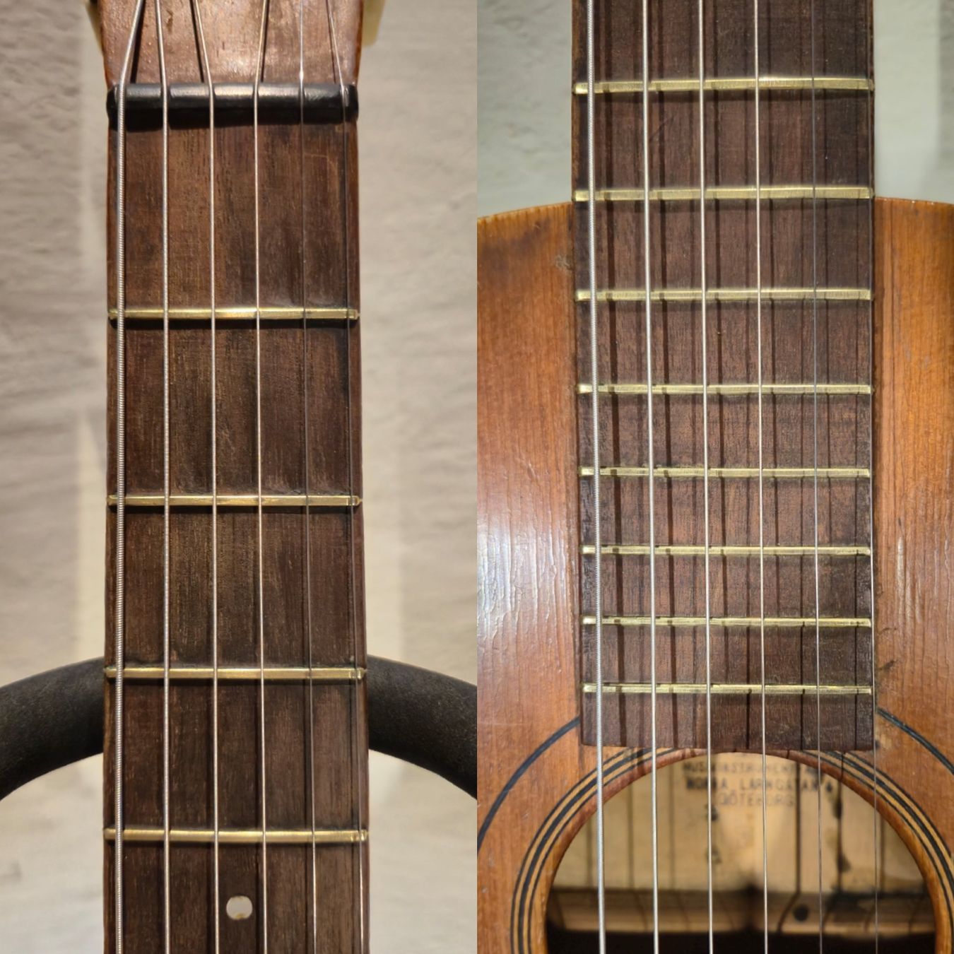 Strumenti musicali: Antike Parlor Gitarre Levin Model 3 1911 – Usato da Winterthur venduto da NorrSydGuitars 9