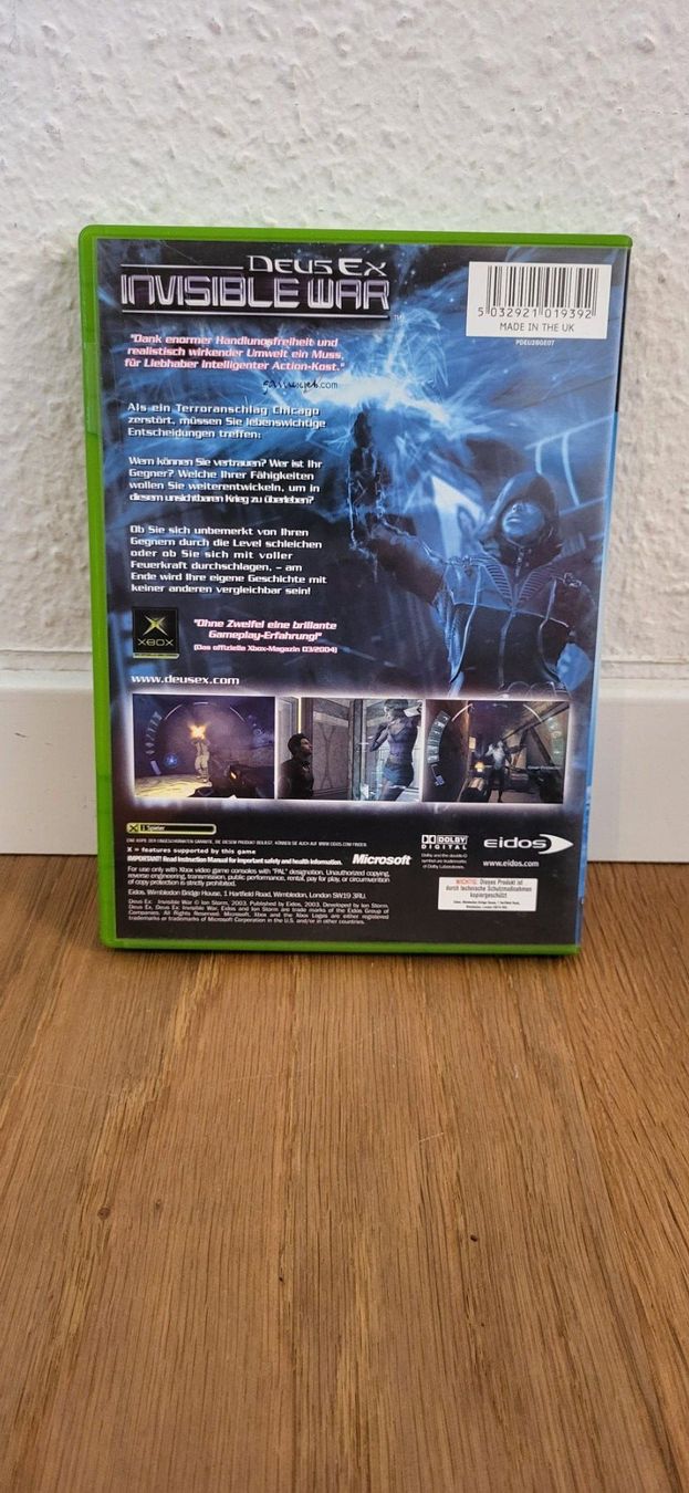Microsoft Spiele: Xbox - Deus Ex Invisible War – Gebraucht aus Münsingen von DigitaleSpielecke 1