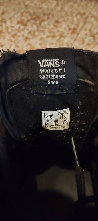 Scarpe da uomo: Vans in cuoio, 42.5 – Usato da Viganello venduto da millo 4