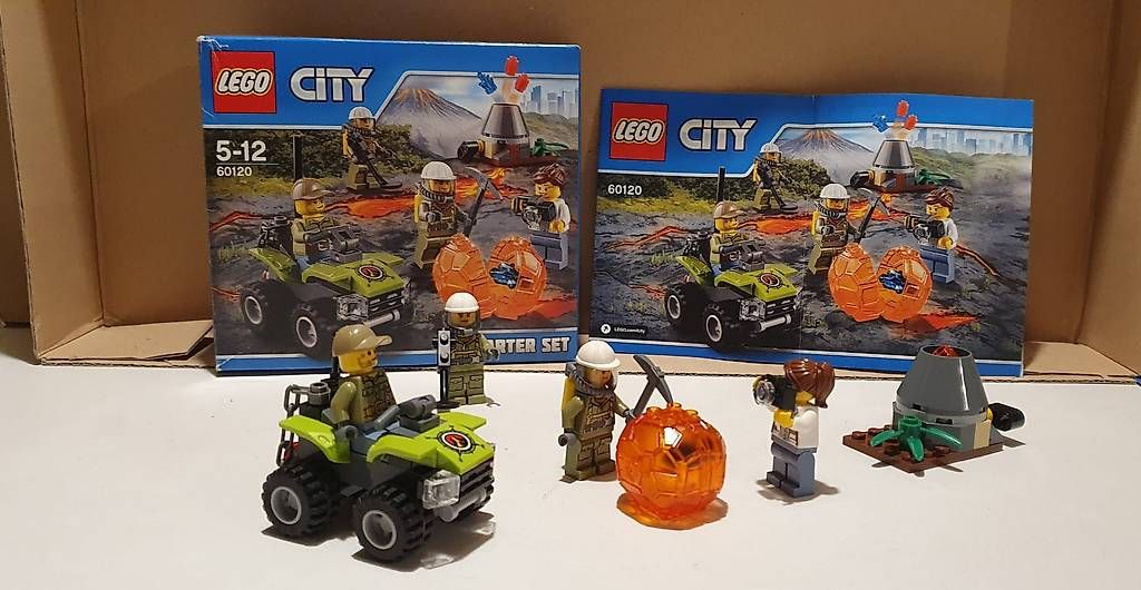 Baukästen: Lego Starter Set Vulkano 60120 – Gebraucht aus Wallisellen von Richtema