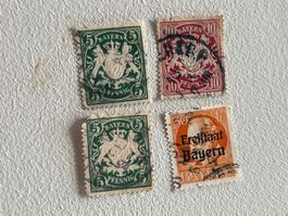 SALE ! Lot Bayern Briefmarken ab 1 CHF (Gratis-Versand)