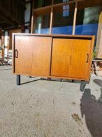 Sideboard, Schiebetürschäftli, 60er Jahre, Metallbeine