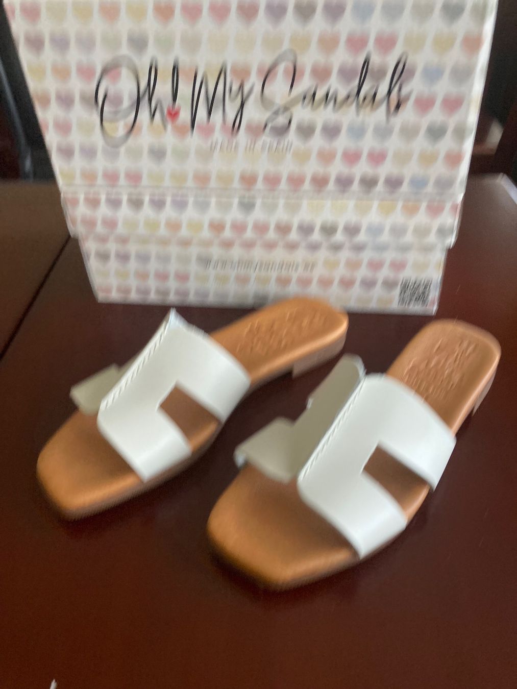 Scarpe da donna: Sandale, Grosse 38, NEU, off white -  camel, Leder, Espania – Nuovo e nell'imballaggio originale da Adliswil venduto da T-Shirt 5